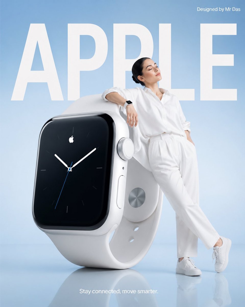 Giant smartwatch campaign by Mr Das